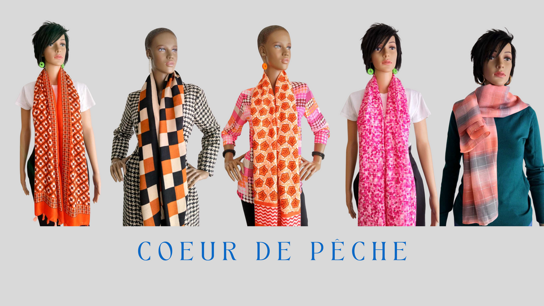 Cœur de pêche, nouvelle collection, retrouvez la douceur et l'élégance