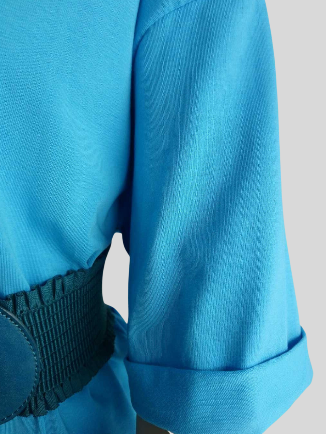 Robe T-Shirt BLEU TURQUOISE