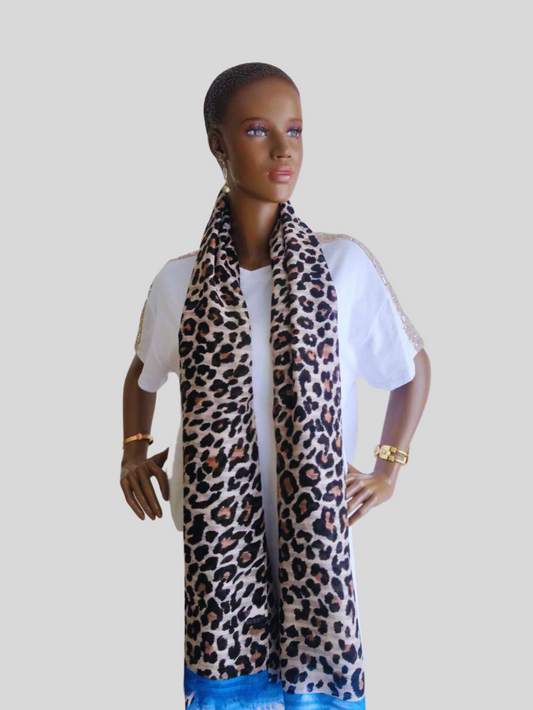 Foulard LÉOPARD