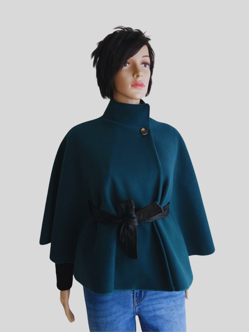 Cape VERTE avec ceinture a nouer BUESSO