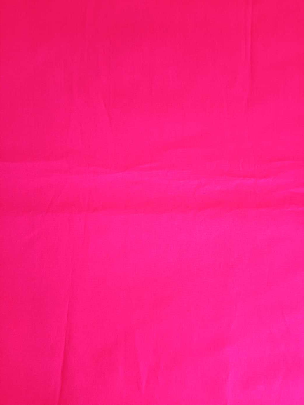 Buesso - Tissu en coton popeline ROSE FUCHSIA