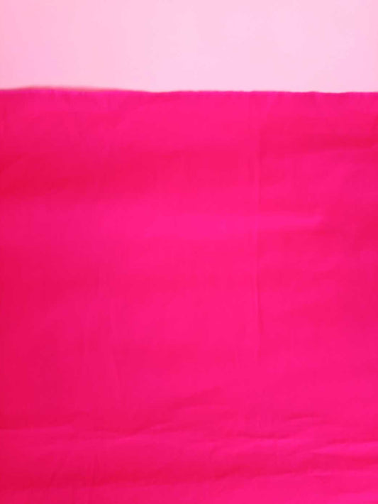 Buesso - Tissu en coton popeline ROSE FUCHSIA