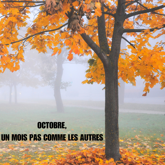 Octobre, un mois pas comme les autres