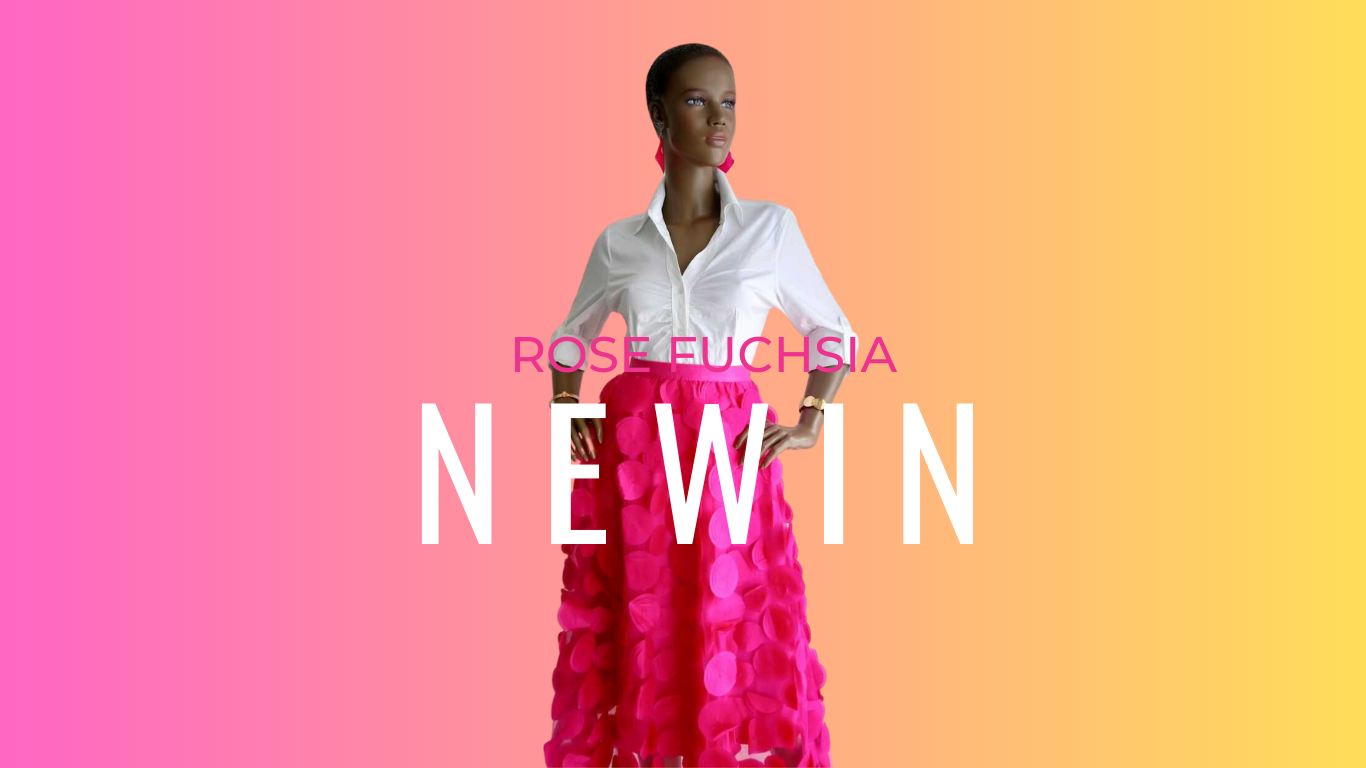 Rose fuchsia couleur tendance