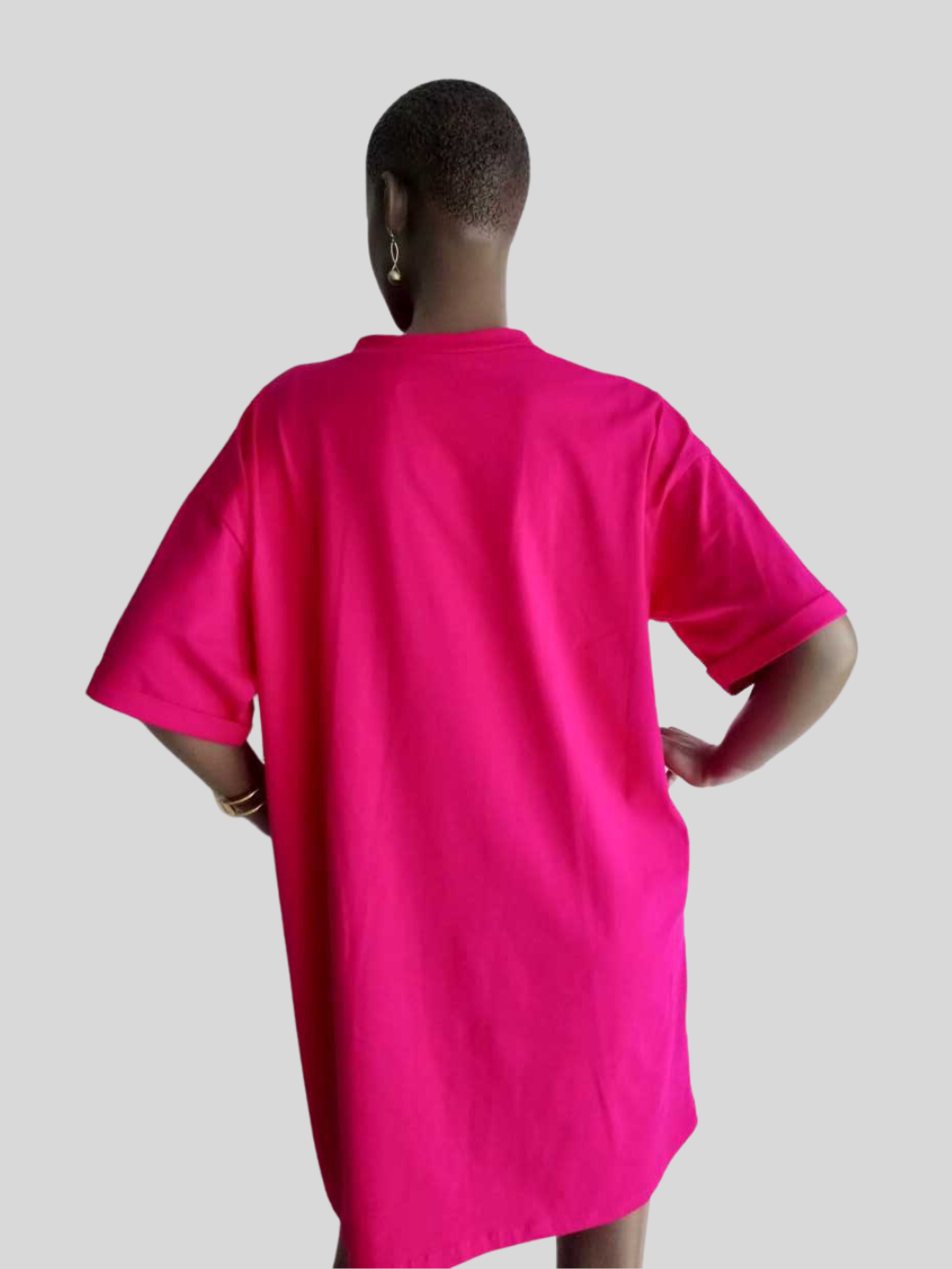 Robe T-shirt ROSE FUCHSIA