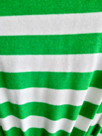 Robe à rayures VERTE