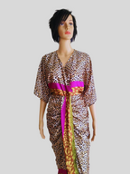 Robe léopard ROSE FUCHSIA