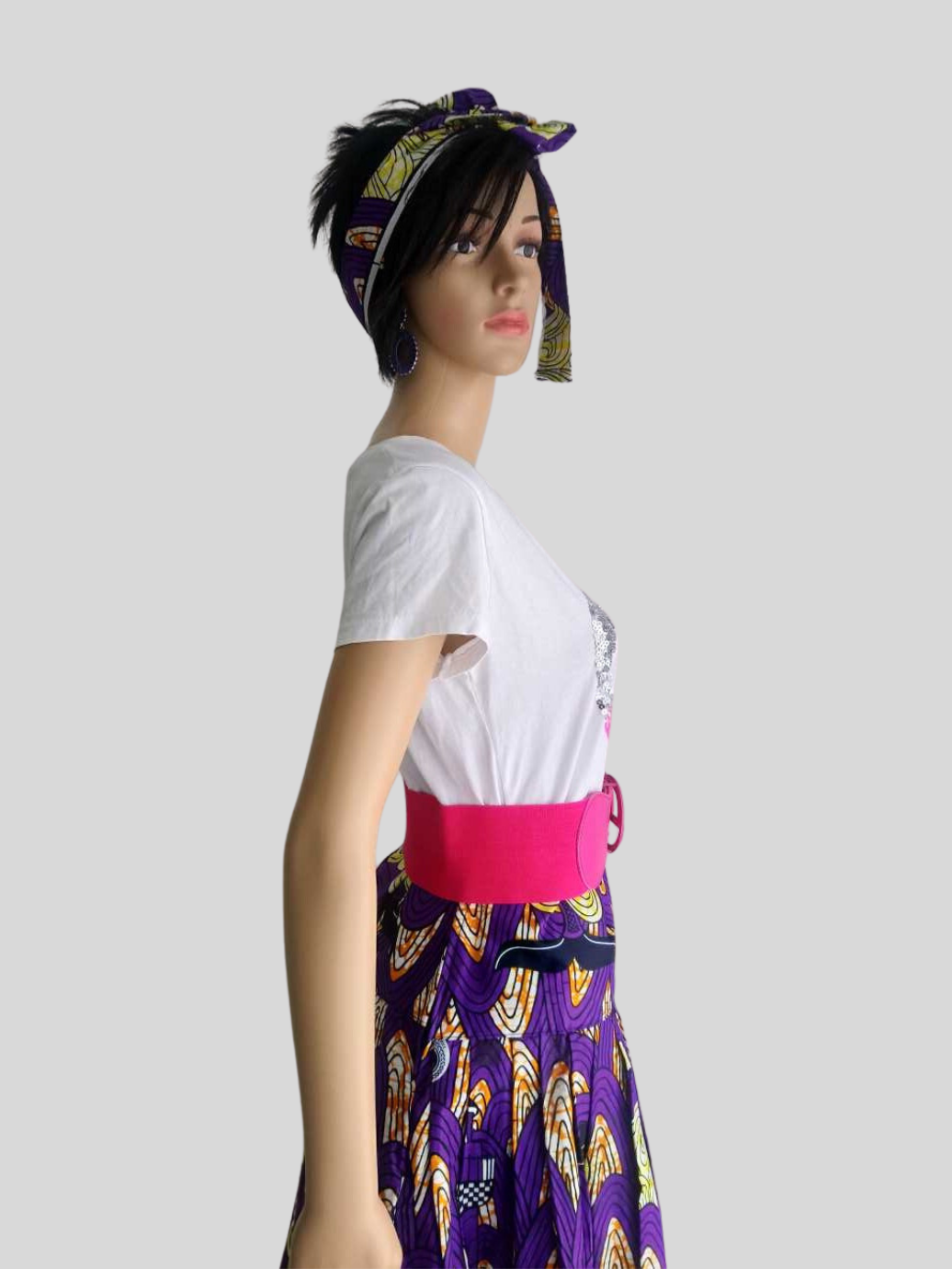 Ceinture ROSE FUCHSIA large