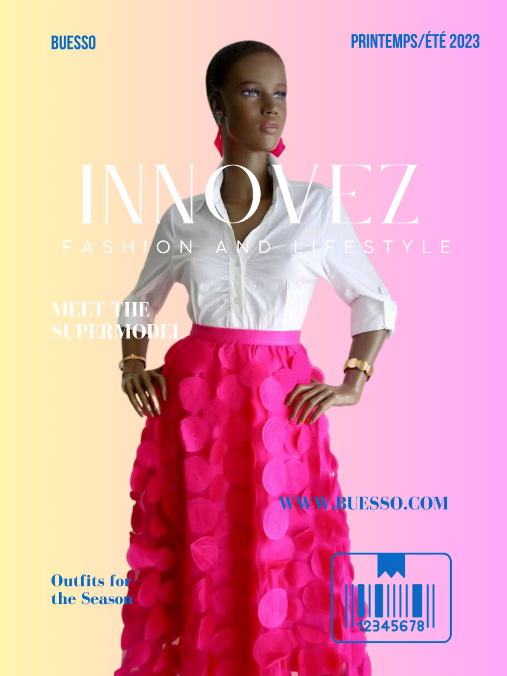 Jupe longue en tulle à pois - Rose fuchsia, élégance et féminité assurée