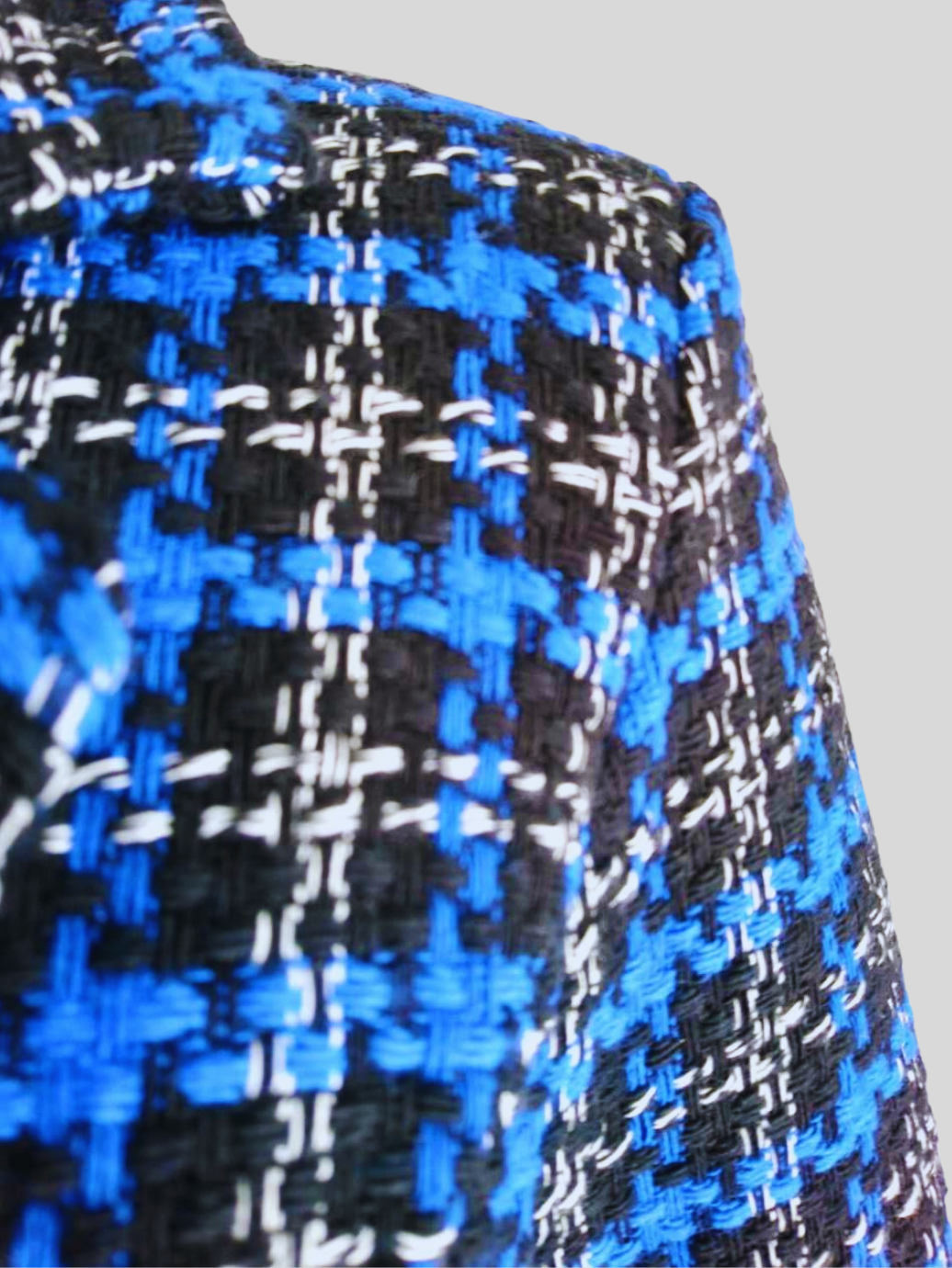 Blazer BLEU en Tweed