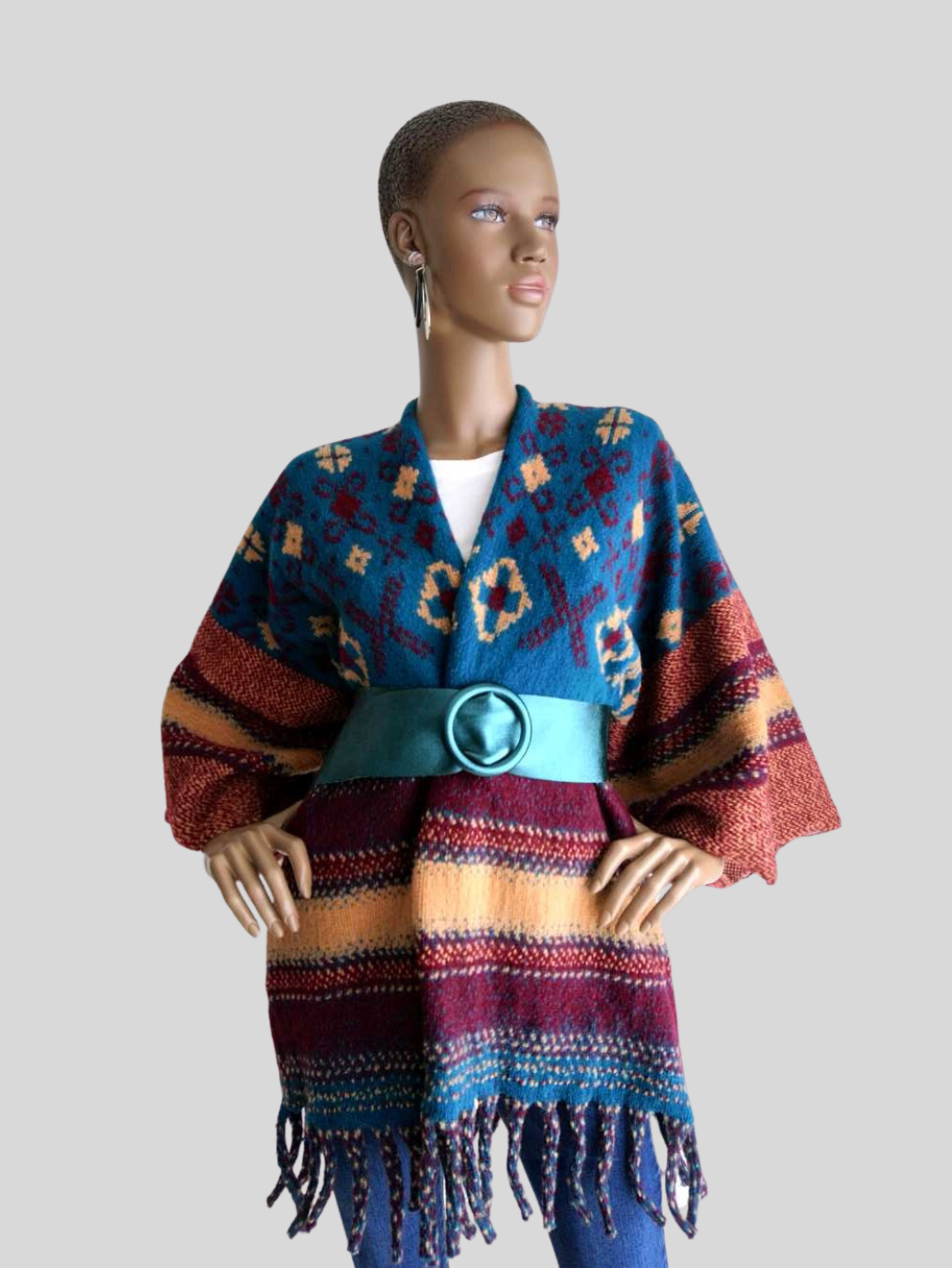 Gilet BLEU en laine