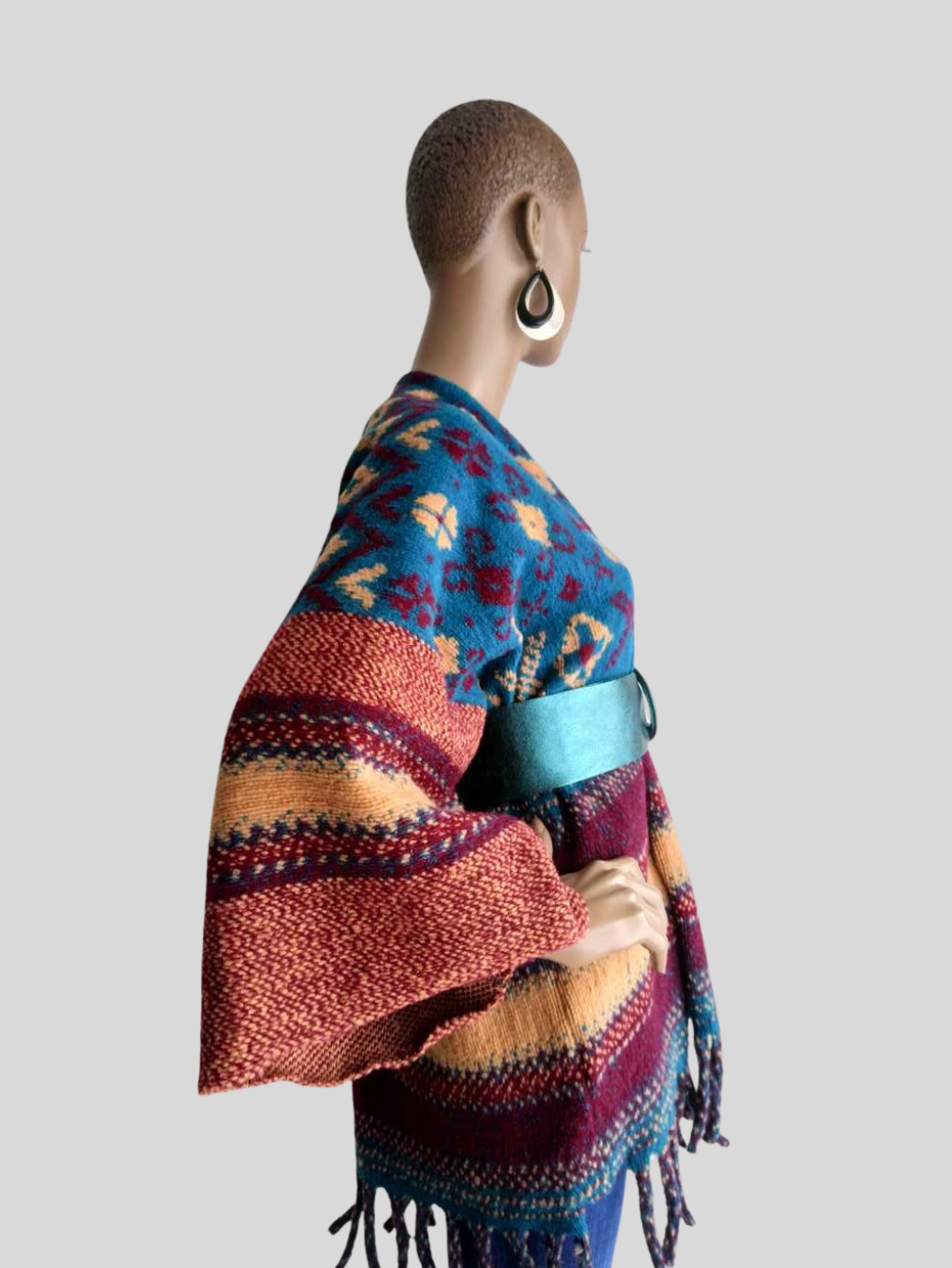 Gilet BLEU en laine