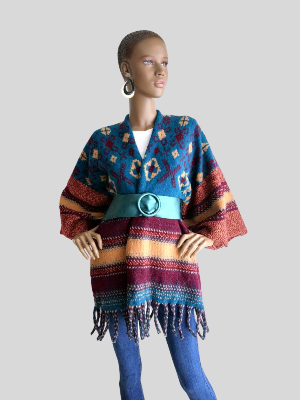 Gilet BLEU en laine