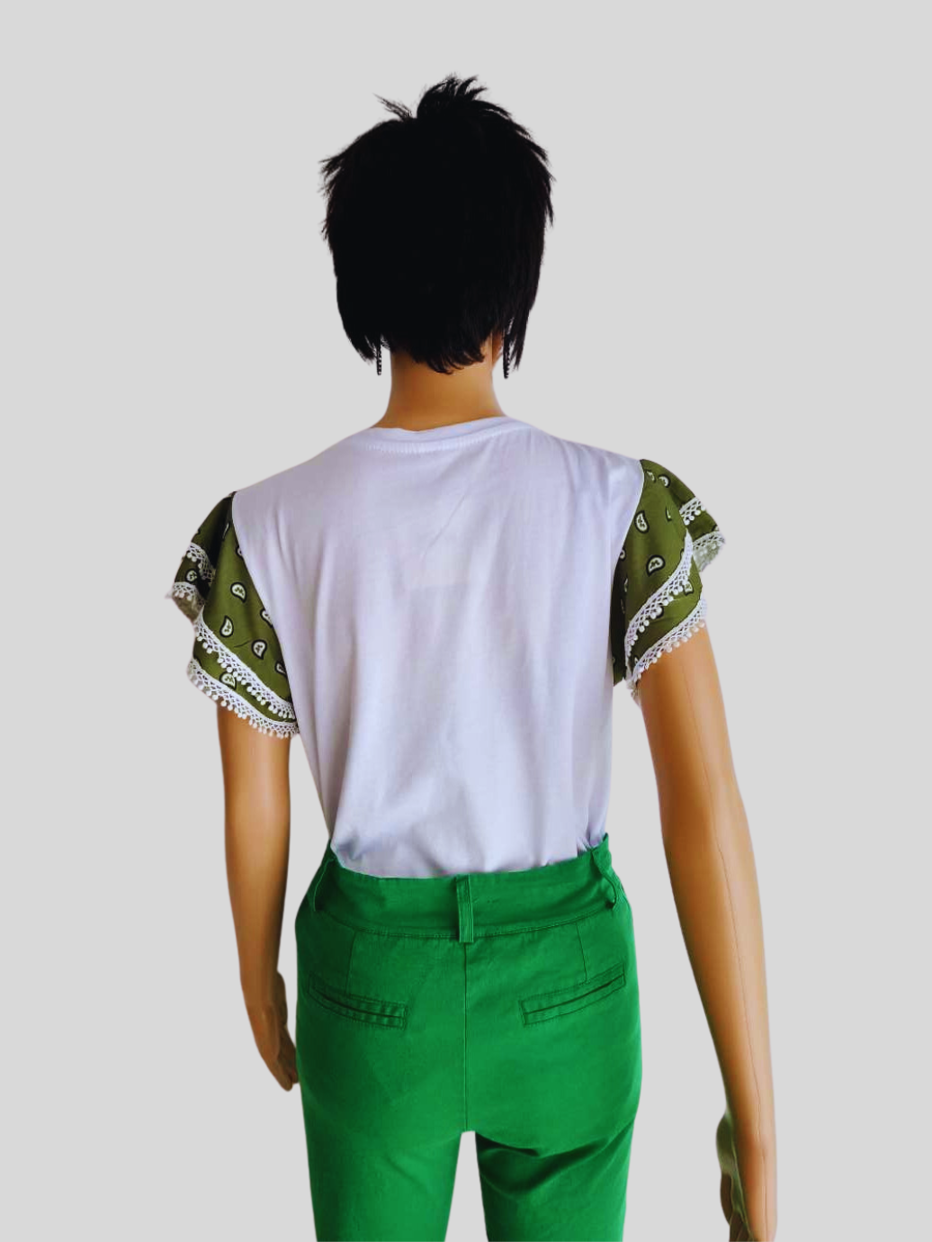 Pantalon VERT en coton