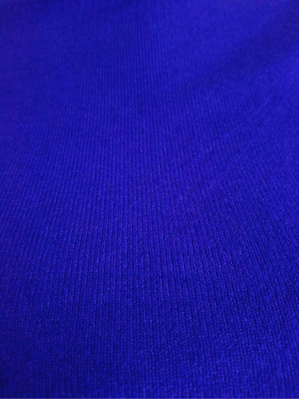 Pull col roulé BLEU ÉLECTRIQUE