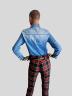 Chemise jean BLEU CLAIR