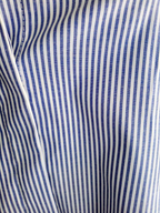 Chemisier BLEU imprimé à rayures