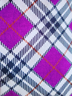 Jupe à carreaux MAUVE