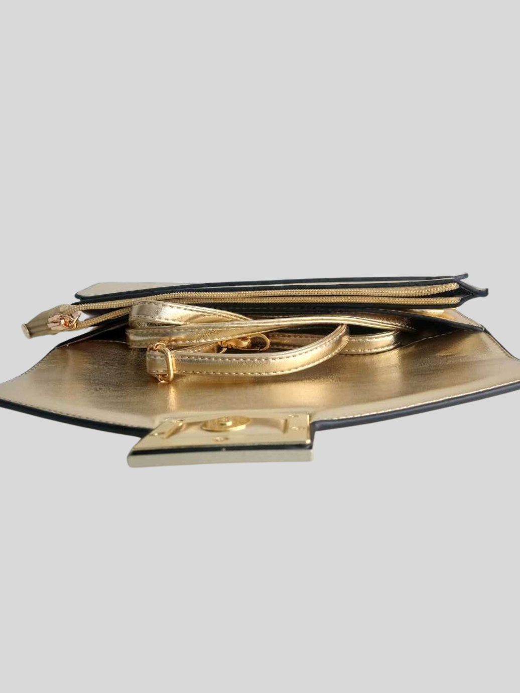 Sac DORÉ en bandoulière ou pochette