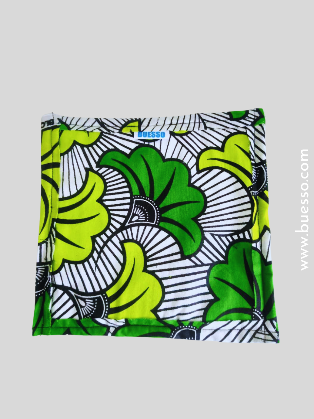 Gant de cuisine et manique en Wax FLEUR DE MARIAGE - l'accessoire chic et utile