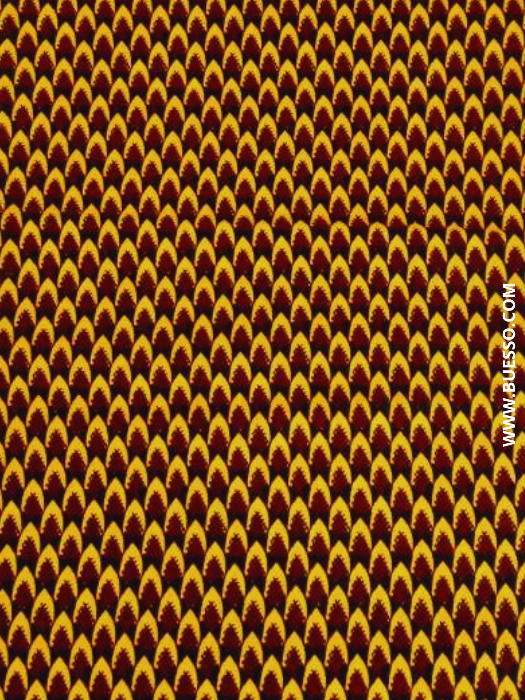 Pagne WAX écaille de poisson JAUNE & NOIR