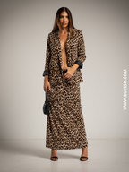 Ensemble léopard femme élégant
