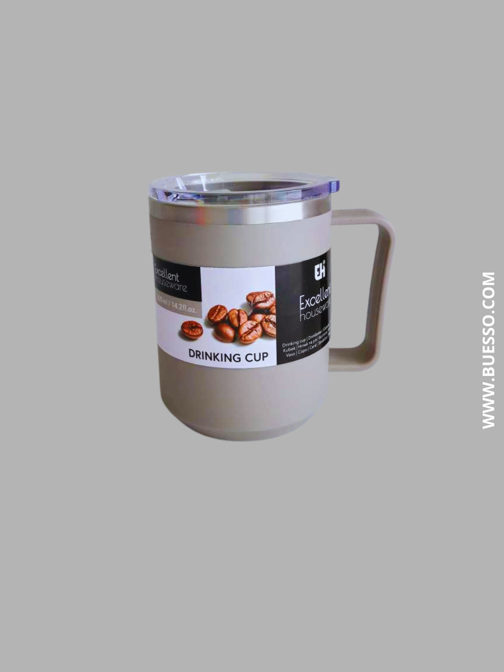 Mug isotherme étanche refermable à emporter