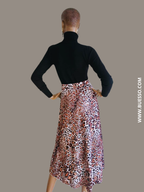 Jupe léopard élégante