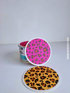 Dessous de verre imprimés léopard - Coasters for drinks
