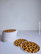 Dessous de verre imprimés léopard - Coasters for drinks