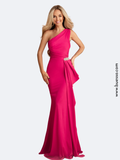Robe de soirée rose fuchsia longue pour un éclat naturel du teint