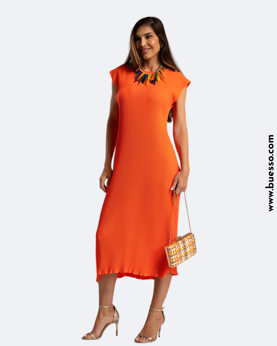 Robe femme orange | L'éclat naturelle du teint