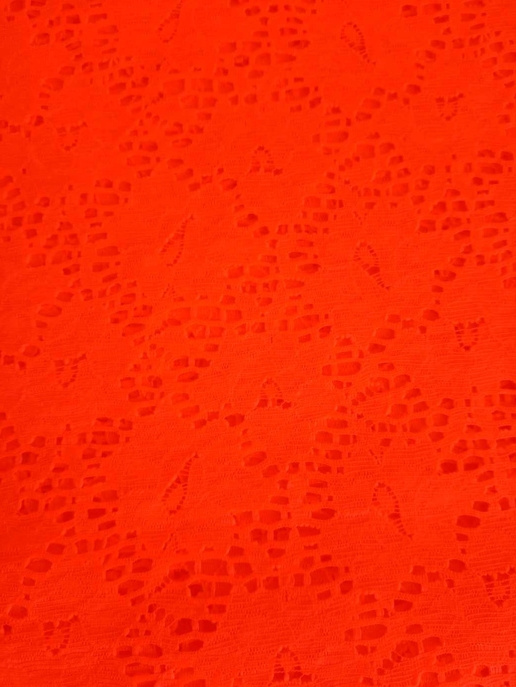 Buesso - Dentelle florale ORANGE pour femmes
