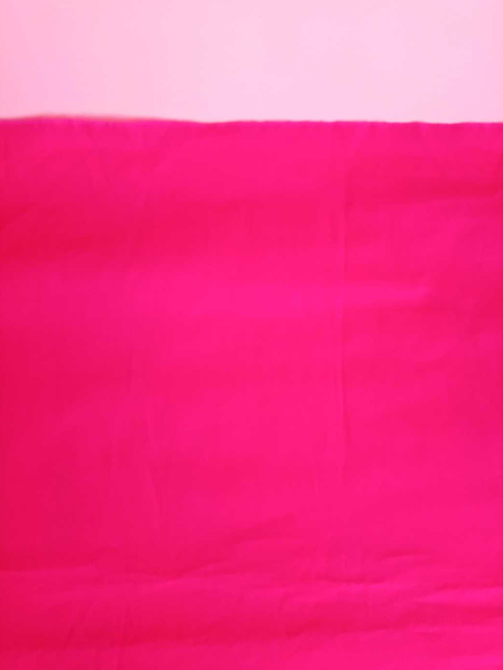 Buesso - Tissu en coton popeline ROSE FUCHSIA