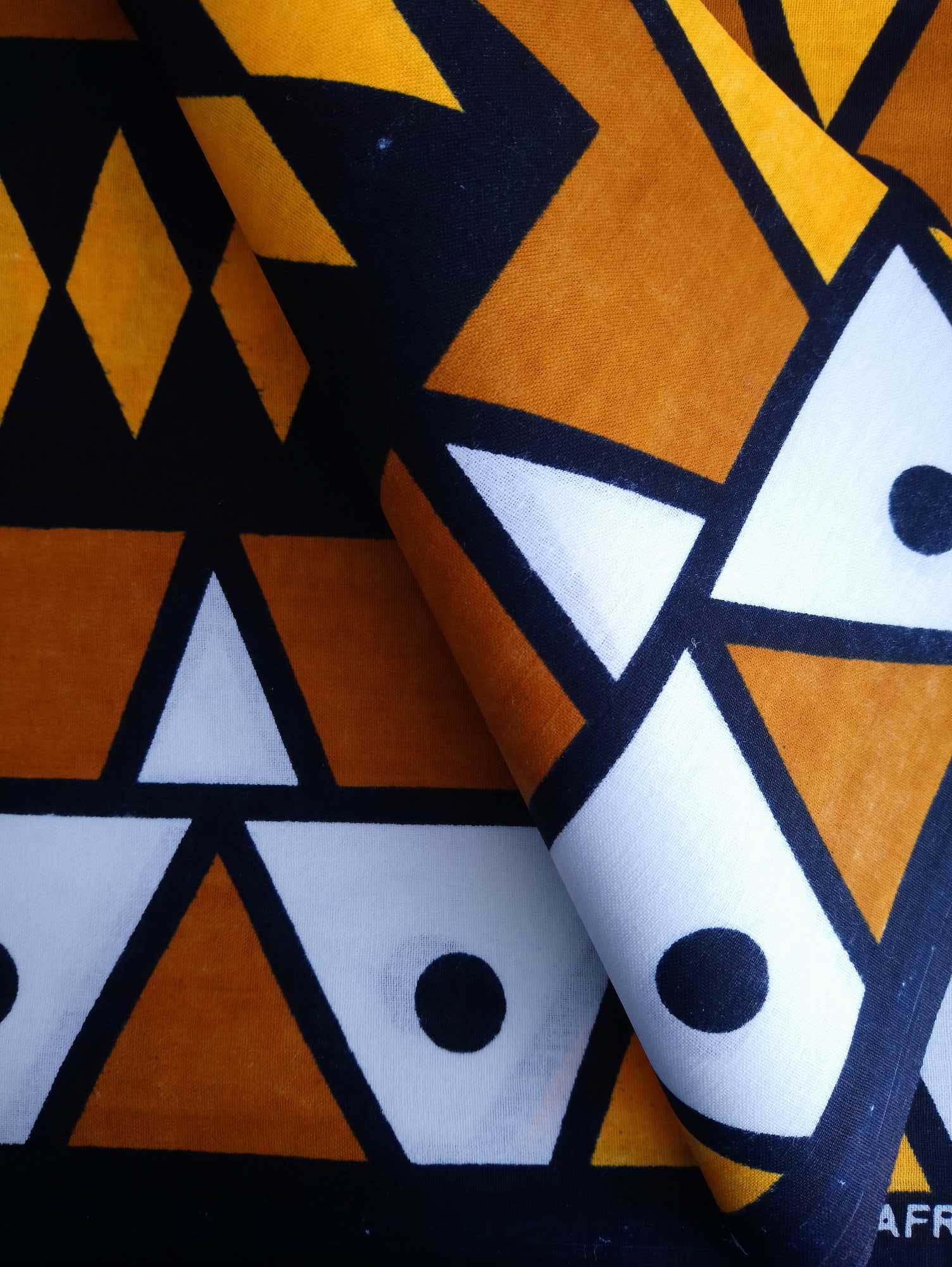 Pagne WAX SAMAKAKA MARRON